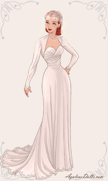 Bess Marvin Inspired Wedding Dress (AzaleasDolls) by RemsInWonderland on  DeviantArt