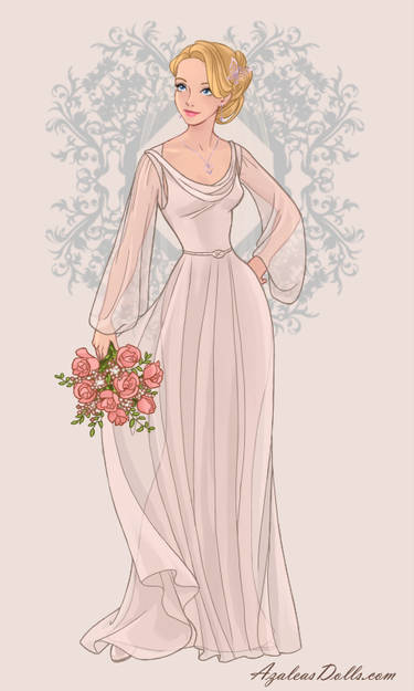 Amy ~ Wedding - OC ~ azaleasdolls.com  Disney dress up, Azalea dress up,  Art dress