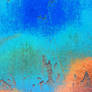Expressionist Orange Gloss Pain Sky
