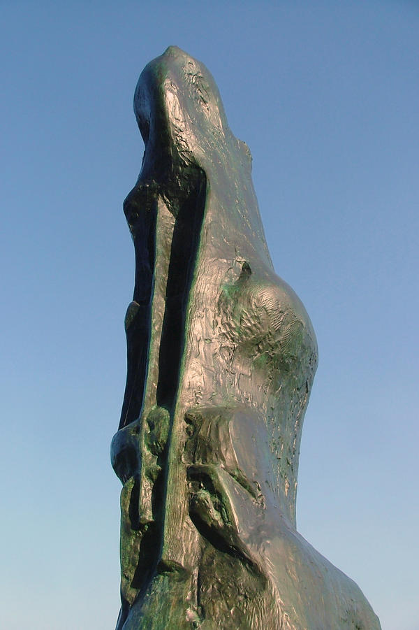 Henry Moore Bronze Detail