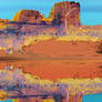 A Mirage In The Hastily Painted Desert