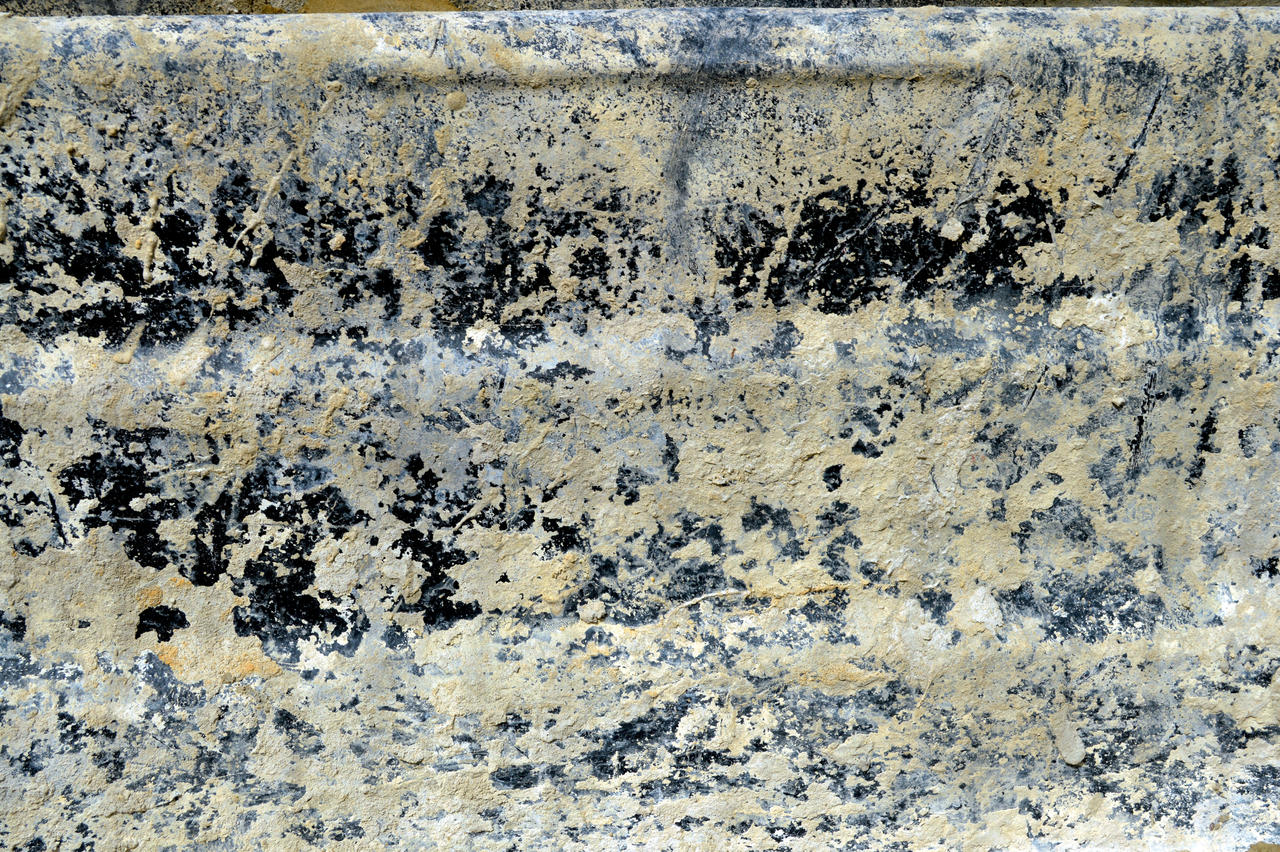 Cement Spattered Builder's Barrow Stock Texture