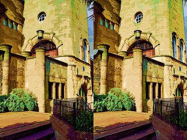 Not Fort Zinderfeuf In Cross Eye Viewable 3-D