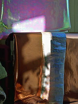 Caramel Chocolate Waterfall Construction In Paper