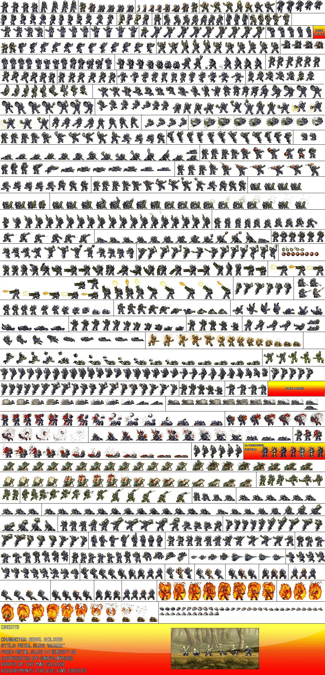 Soldier style metal slug mobile Java 3 by UesuginoYukimua on DeviantArt
