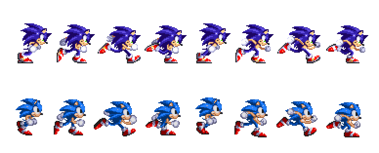 Sonic Generations 2D Loading screen style sprites by UesuginoYukimua on ...