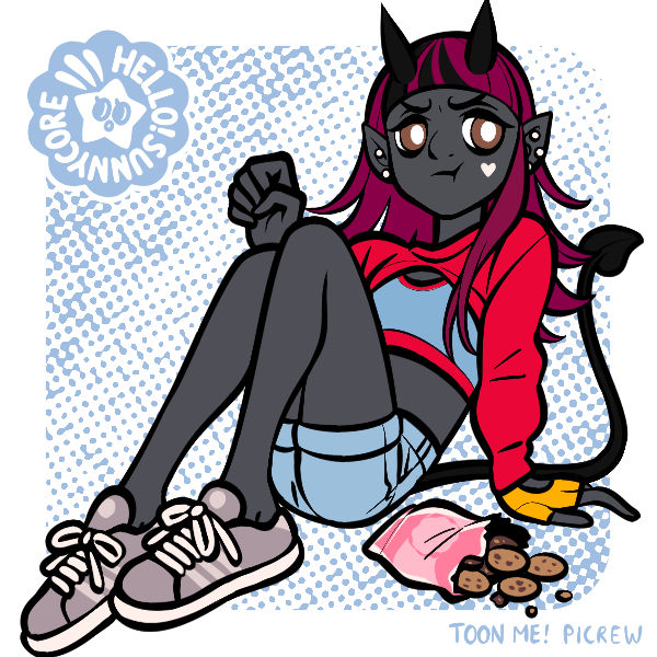 Devil Computer Oc Devil OC 3 by PrincessLacusClyn on DeviantArt