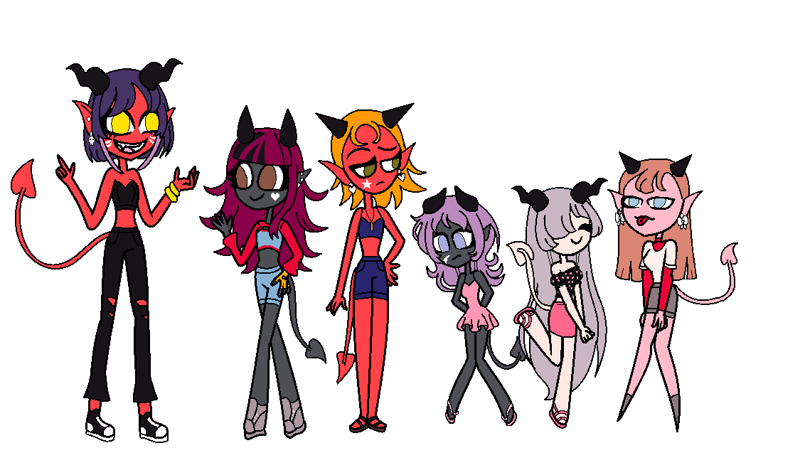 Devil Computer Oc Devils OC's by PrincessLacusClyn on DeviantArt