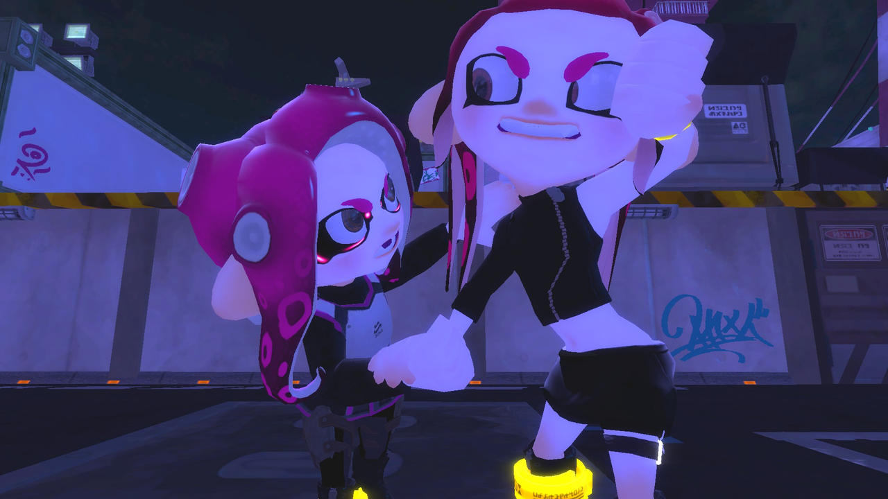 Octoling vs Octoling by BionicleRules on DeviantArt