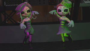 (commission) Squid Sisters cosplay