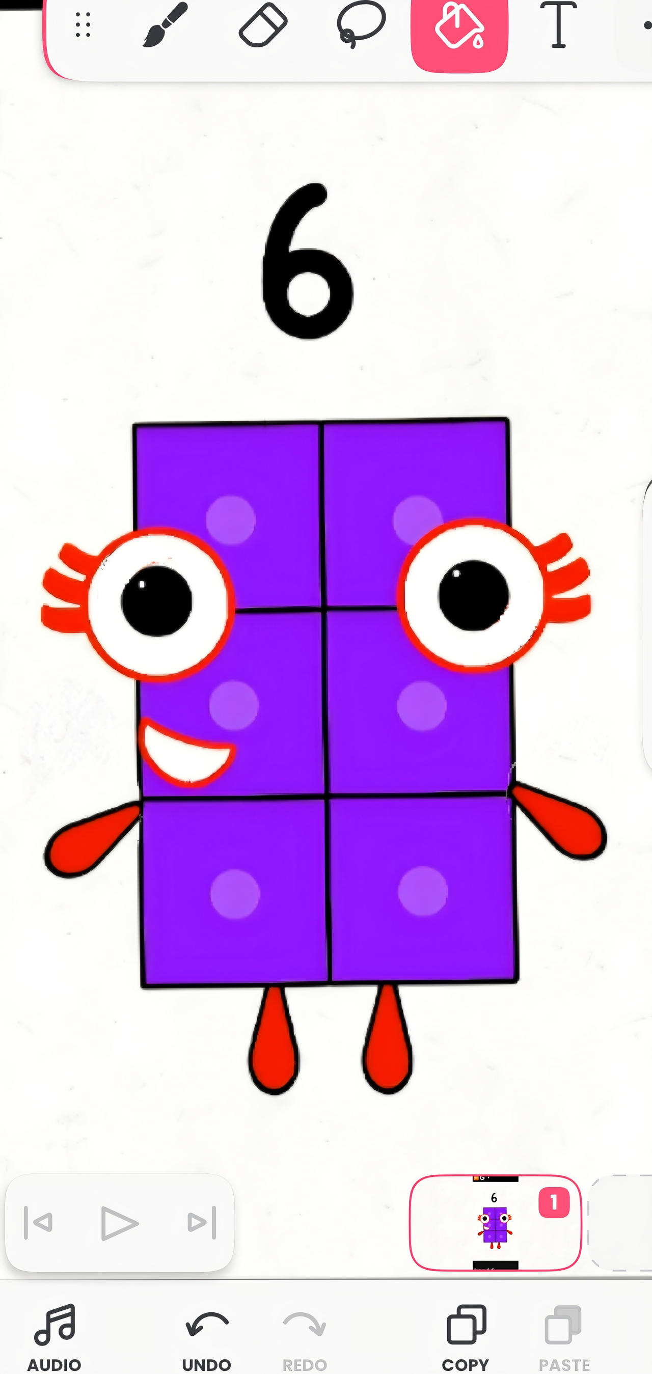 Numberblocks 600 Numberblocks 6 blocks by IDK8328 on DeviantArt