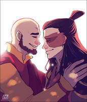 Aang and Zuko