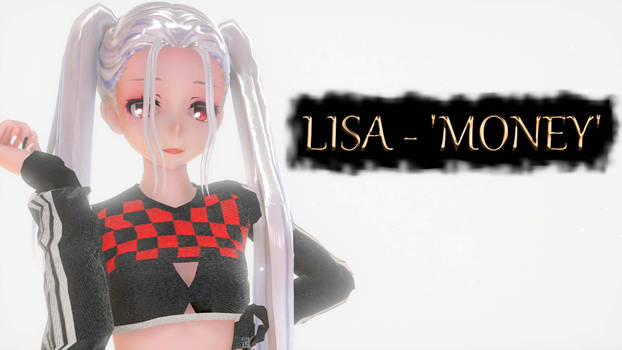 [MMD] Haku - Lisa Money by 100Csilla