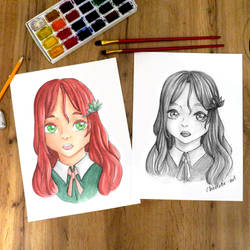 Watercolor practice