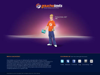 Gauchotexts.com Landing Page