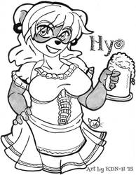 [Commission] Hyo the Barmaid