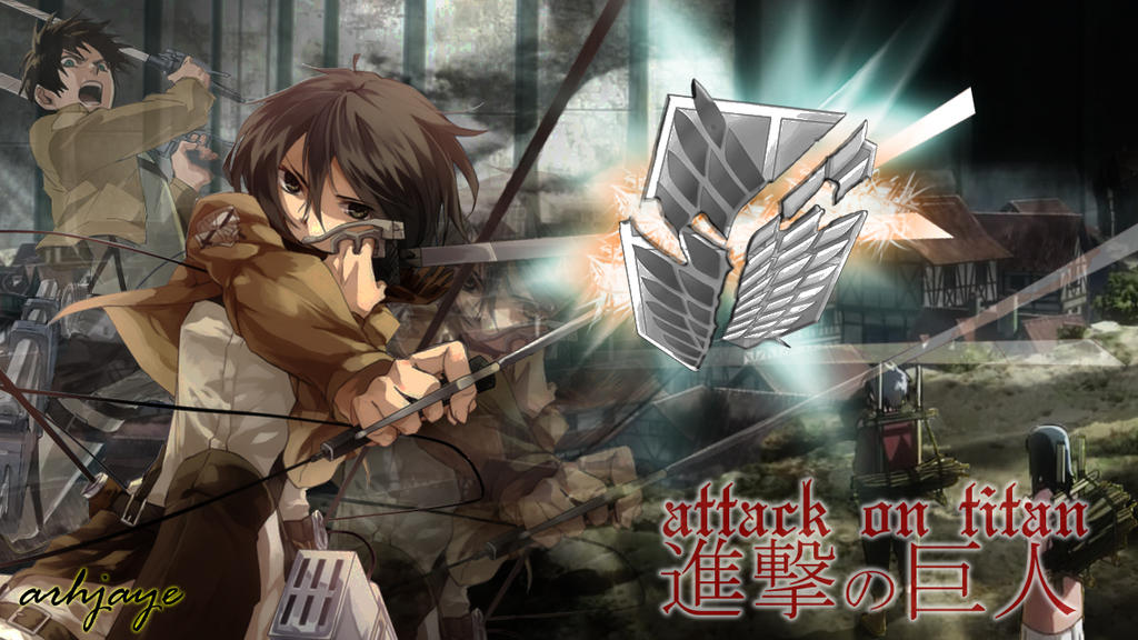 Attack on titans Misaka Ackerman signature