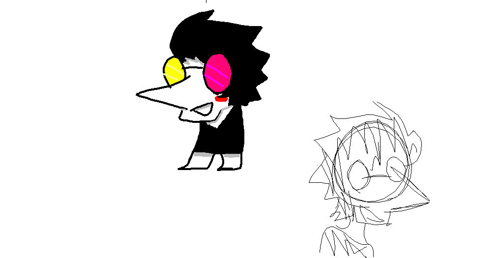 MSpaint spamton! by dejavous666 on DeviantArt