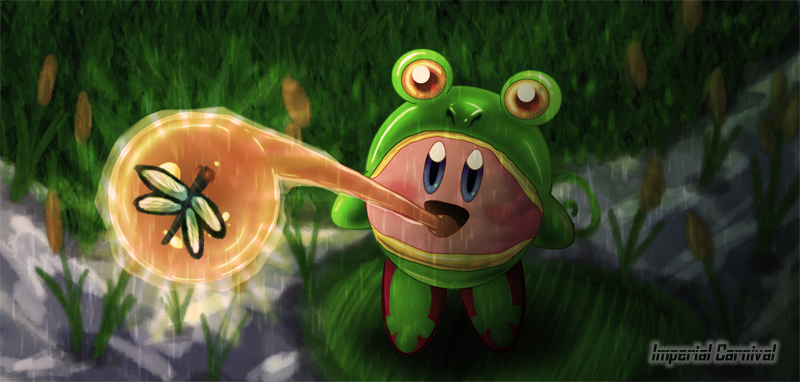 Frog Kirby by ImperialCarnival