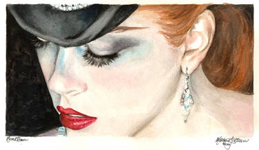 Nicole Kidman 1 watercolor