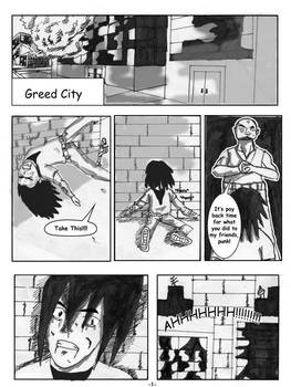 My comic book first page