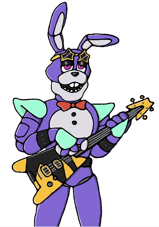 Glamrock Bonnie (FNAF AU) by Royal2014 on DeviantArt