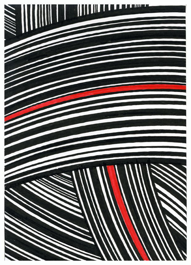 The two red lines by UomoAnalogico on DeviantArt