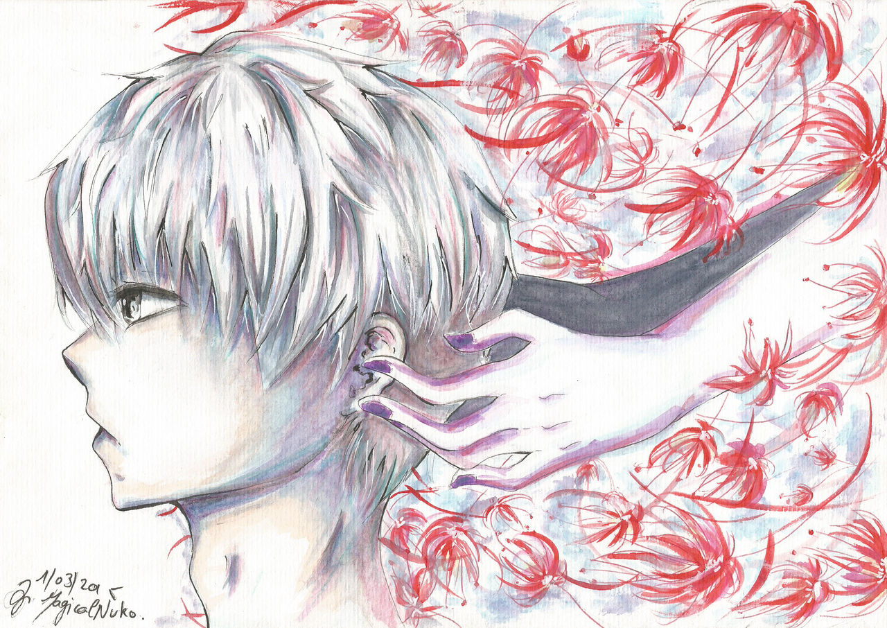 Kaneki Devours Rize Kaneki and Rize - Tokyo Ghoul by MagicalNuko on DeviantArt