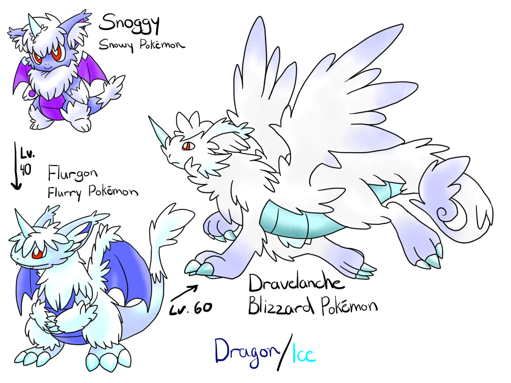 Fakemon- Ice Dragon Type