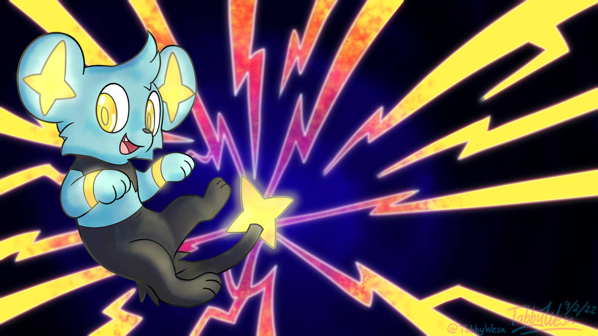 Shinx Hugging Shinx Wallpaper by TabbyWesa on DeviantArt
