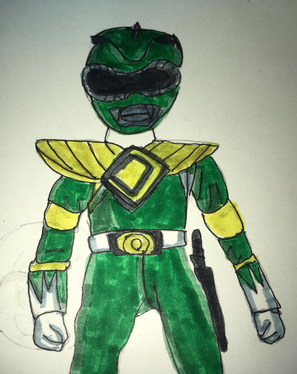 PowerRangers Green Ranger Tommy Oliver by pokestyle100 on DeviantArt