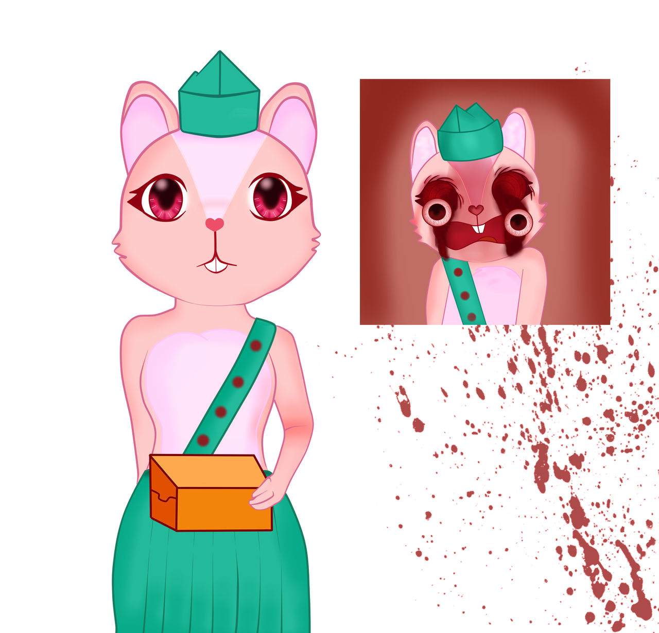 Giggles / htf / death by saramabellie on DeviantArt