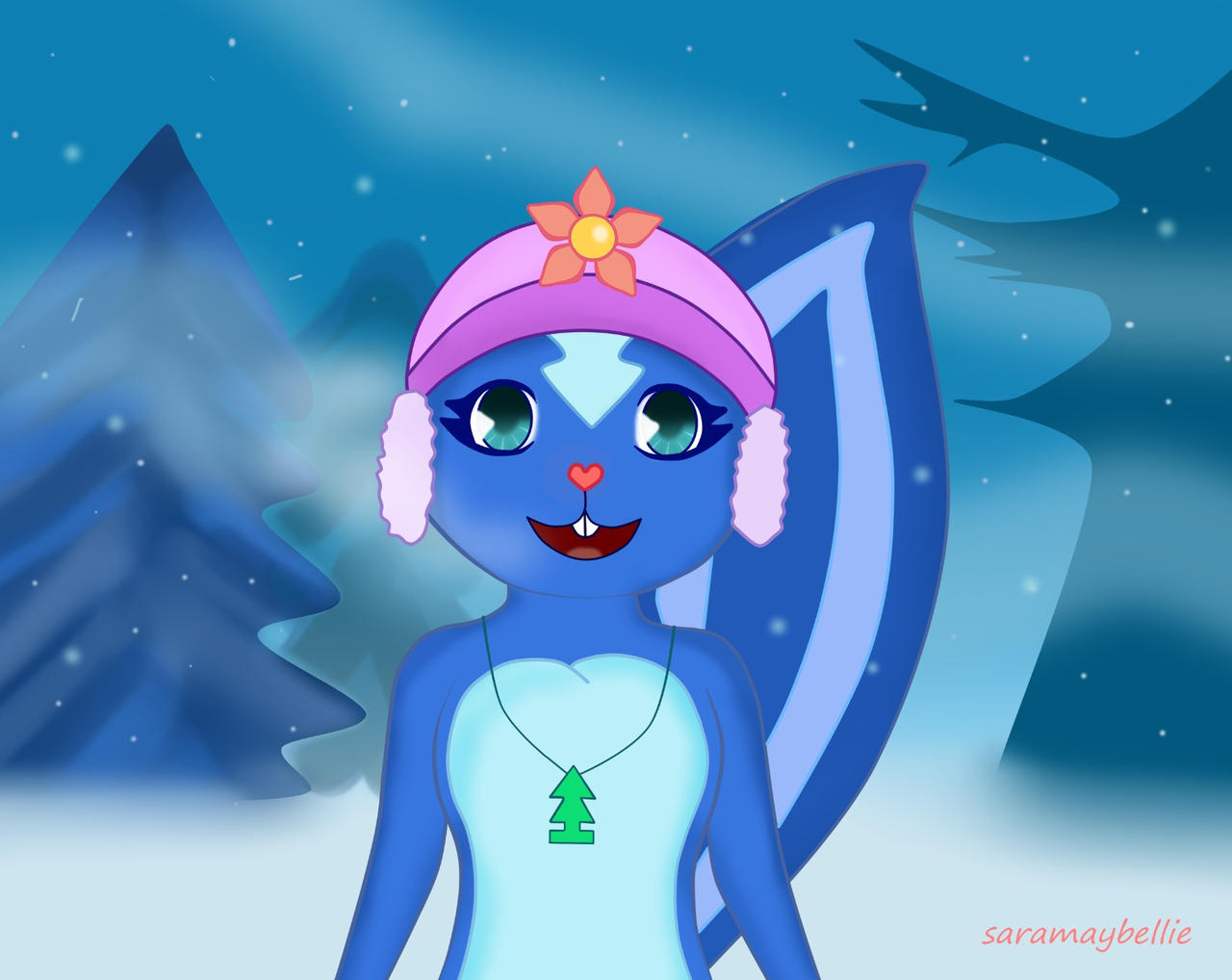 Petunia - winter. HTF by saramabellie on DeviantArt