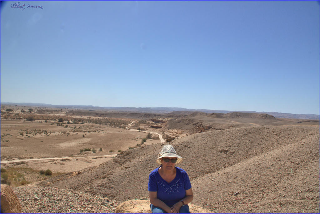 On my trip to the crater by ShlomitMessica