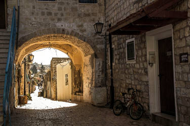 Walking in the old city