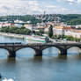 View to the Vltava river  2 ,Prague