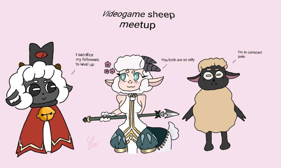 Deviantart Characters Sheep Videogame sheep meetup by BlessTheOri on DeviantArt