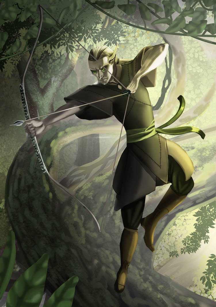 Elf Attacking Computer Elf attack by KimruKim on DeviantArt