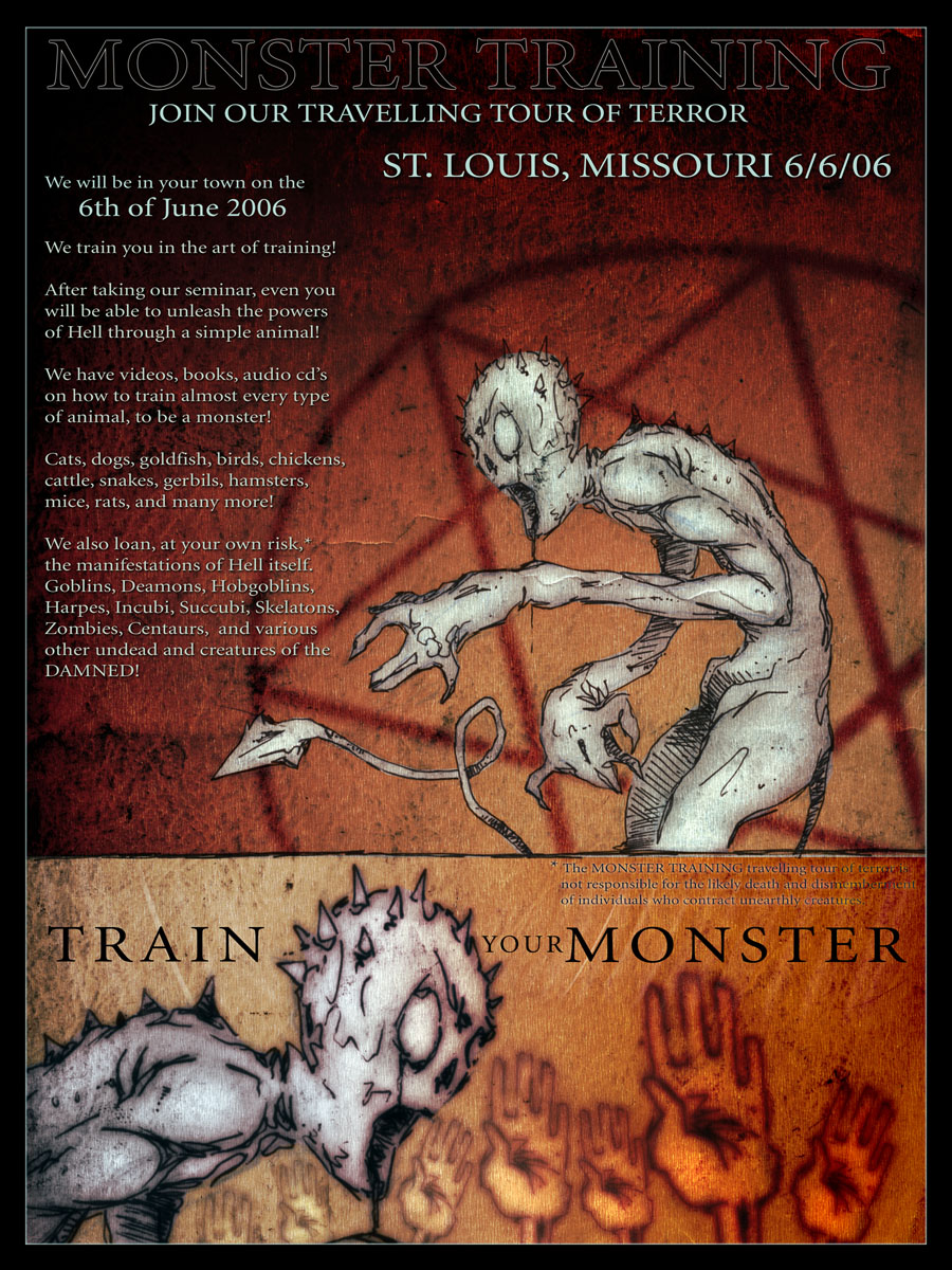 Monster Training -poster