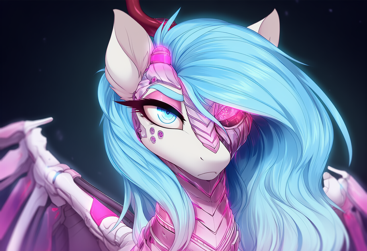 Cyberpunk Pony