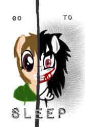 Jeff the killer two side pony