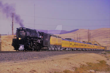 Union Pacific 4-6-6-4 3985 Steam Locomotive