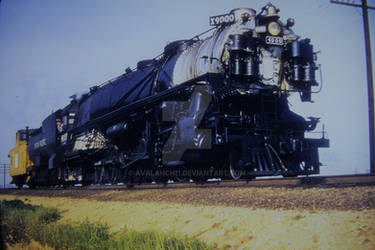 Union Pacific 4-12-2 9000 Steam Locomotive