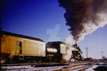 Union Pacific 4-6-2 2885 Steam Locomotive