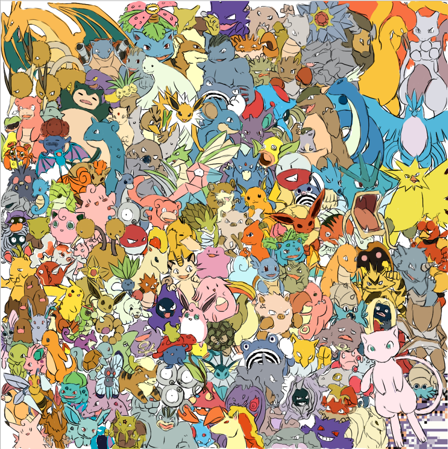 150 Pokemon