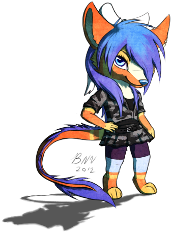 Xeshaire Anthro Chibi