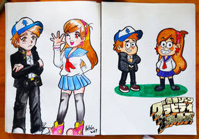 Gravity falls the anime!