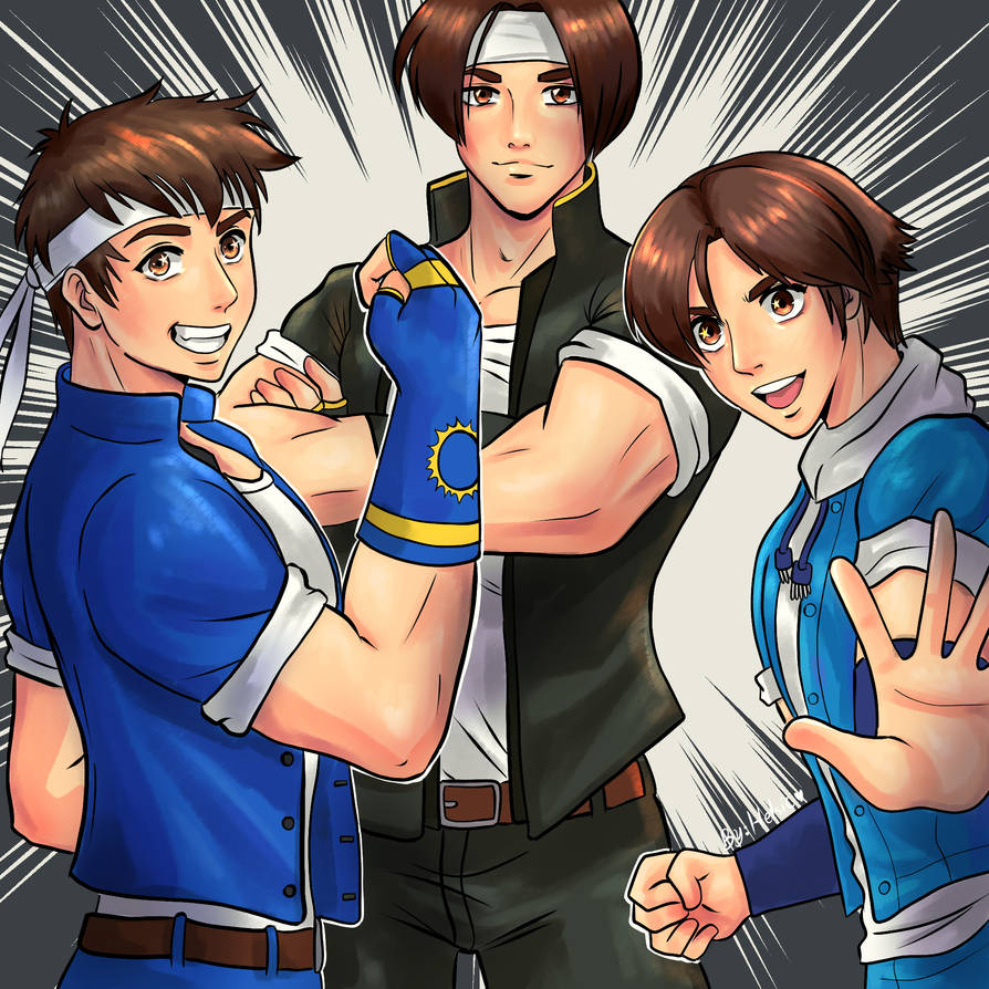 My KOF team by Helsic on DeviantArt