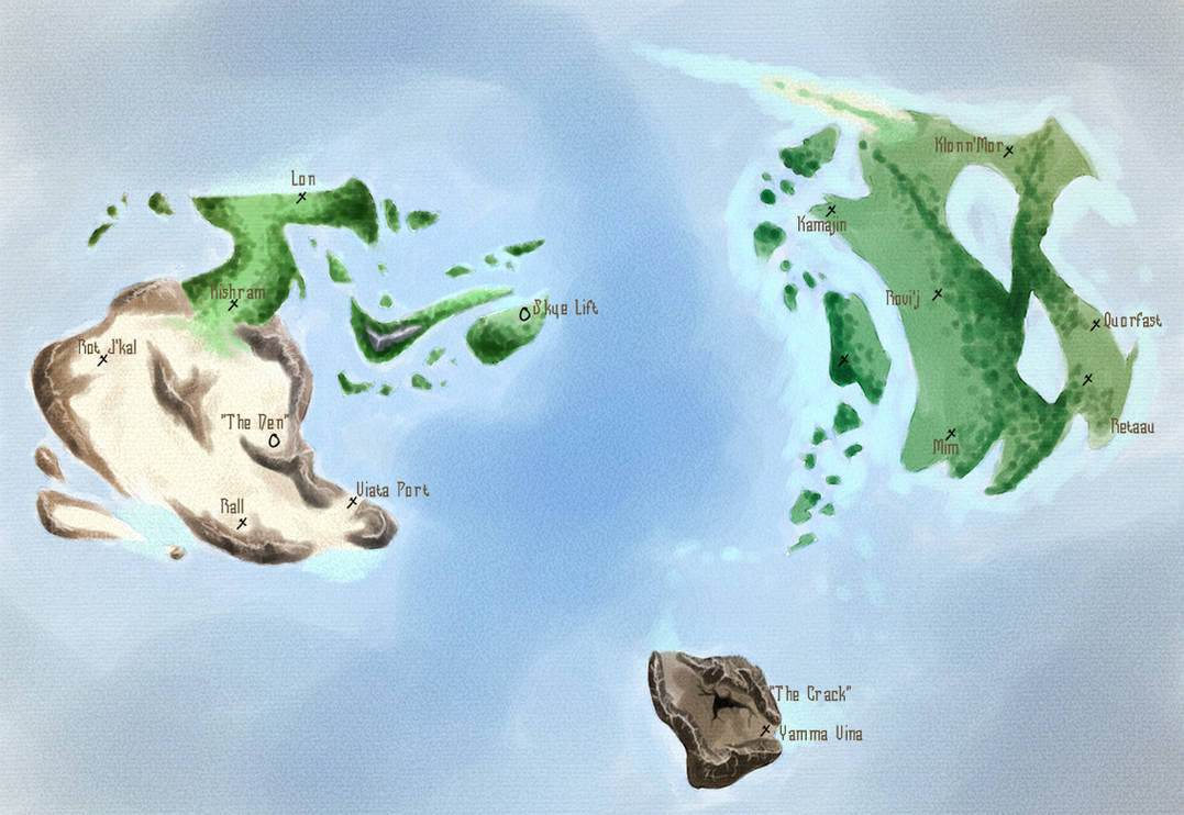 Netpera Map NETRA Map by klovese on DeviantArt
