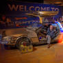 The DeLorean Time Machine!